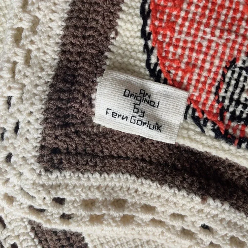 Handmade Fern Gorluik Calgary Alberta Canada Transportation Crochet Blanket